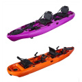 LSF Kayak Factory Direct Supply HDPE kayak de pesca 8ft fishing kayak pedal drive